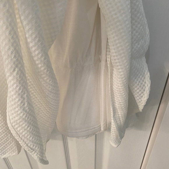 White Bridal Dress with Back Detail - Picture 8 of 9